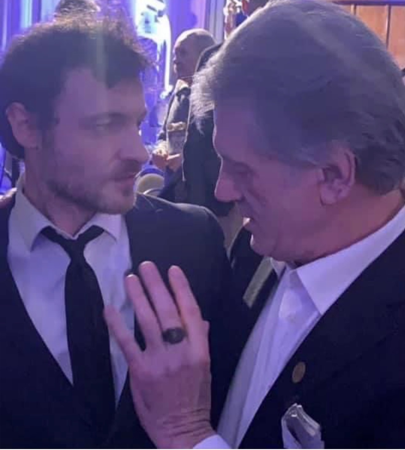 Paul-Michel Manandise avec l’ancien président ukrainien Viktor Yushchenko