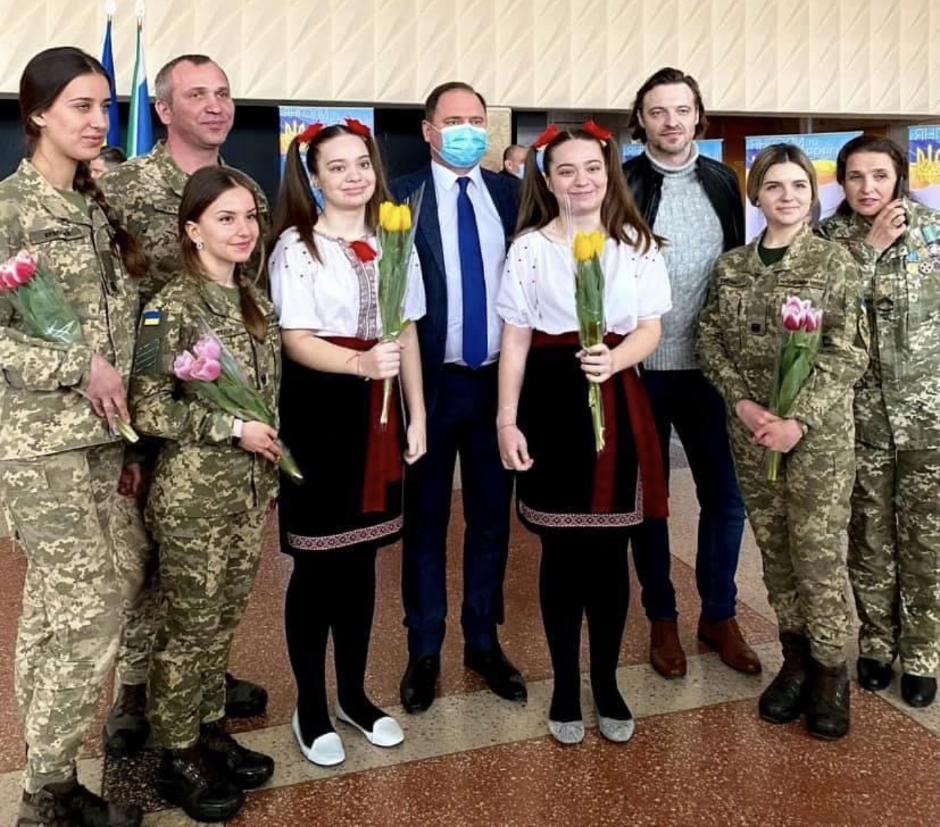 Paul-Michel Manandise lors d’une invitation liée au ministère ukrainien des Vétérans