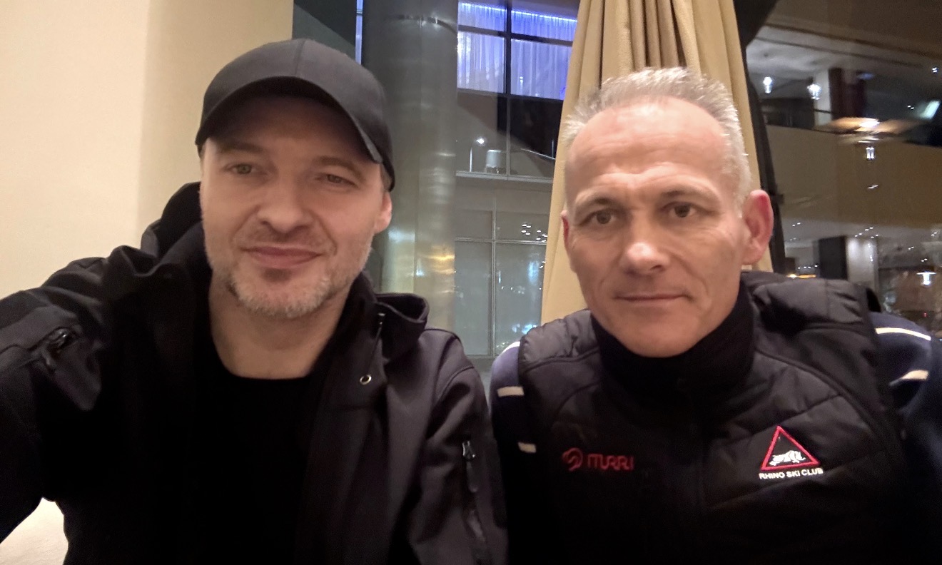 Paul-Michel Manandise avec le général de brigade Armel Dirou
